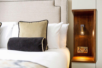 Soft Glow Bedside Wall Lamp with Reading Light