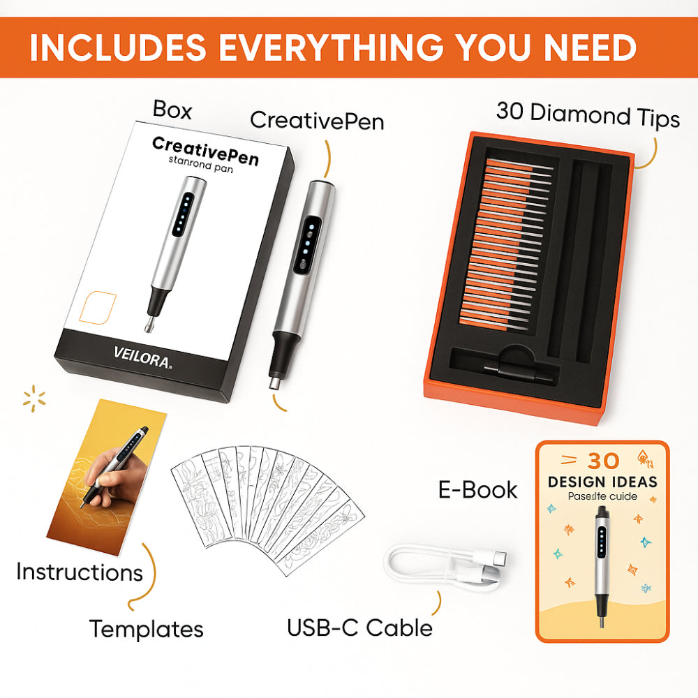 Precise Electric Engraver Pen for Crafts