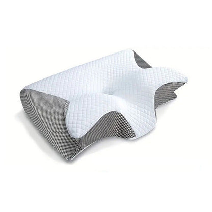 ErgoPillow | Comfortable Dual-Height Memory Foam Neck Support 8