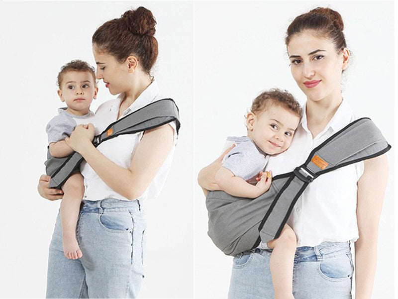 Comfortable Baby Sling Carrier - Breathable Cotton, 9m-44lbs - Lusomart