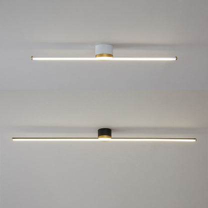 Slim Modern Ceiling Mount Light Fixture