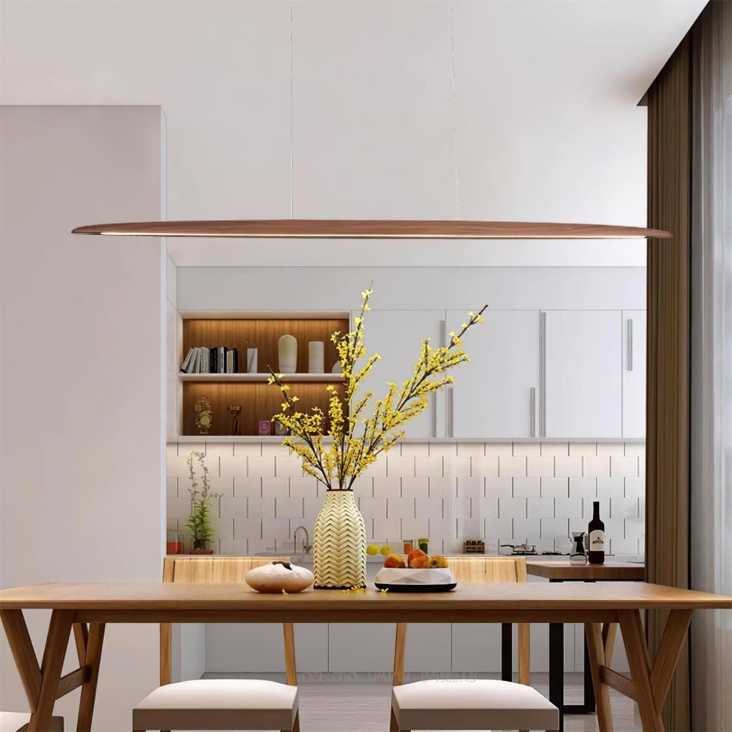 Esaso Japandi Wooden Hanging Lamp 6