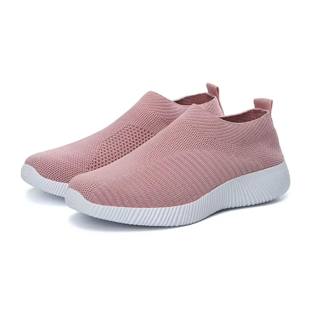 Comfortable Women's Slip On Walking Shoes - Lusomart