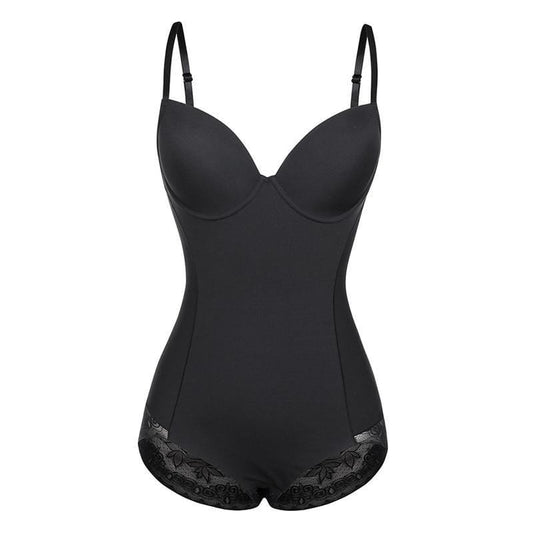 Shapely Women's Bodysuit with Tummy Slimmer Control - Lusomart