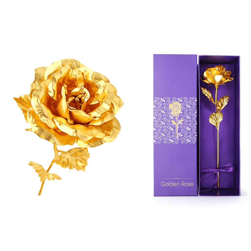 EternalBloom | Exquisite Gold-Plated Handcrafted Real Rose Keepsake 3