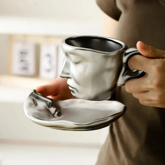 Romantic Couple Ceramic Coffee Cup Set - Lusomart