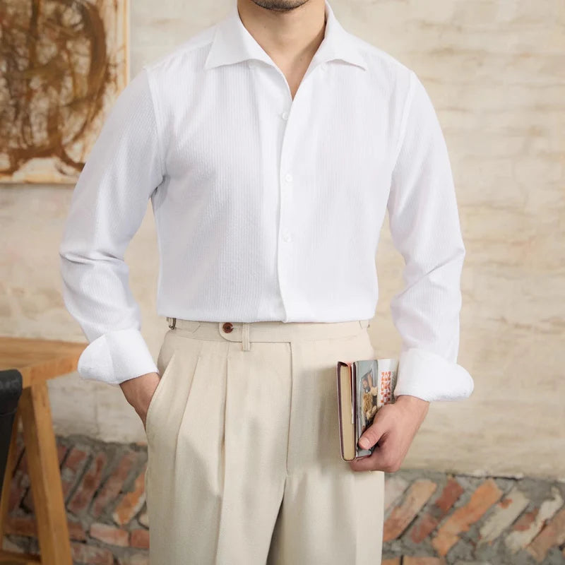 Eton | Distinguished Micro-Check Fitted Shirt 4