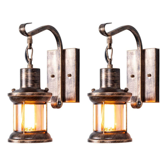 Vintage Metal Indoor Wall Light Fixture - Lusomart