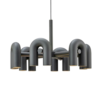 Evania | Modern Bauhaus Chandelier with Artistic Appeal 5