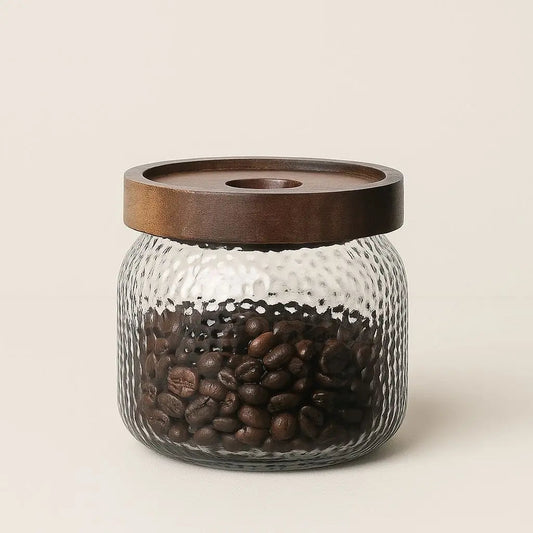 Clear Glass Food Storage Container - Lusomart