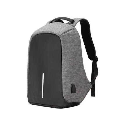 Secure Tech Laptop Backpack with USB Charger Port - Lusomart