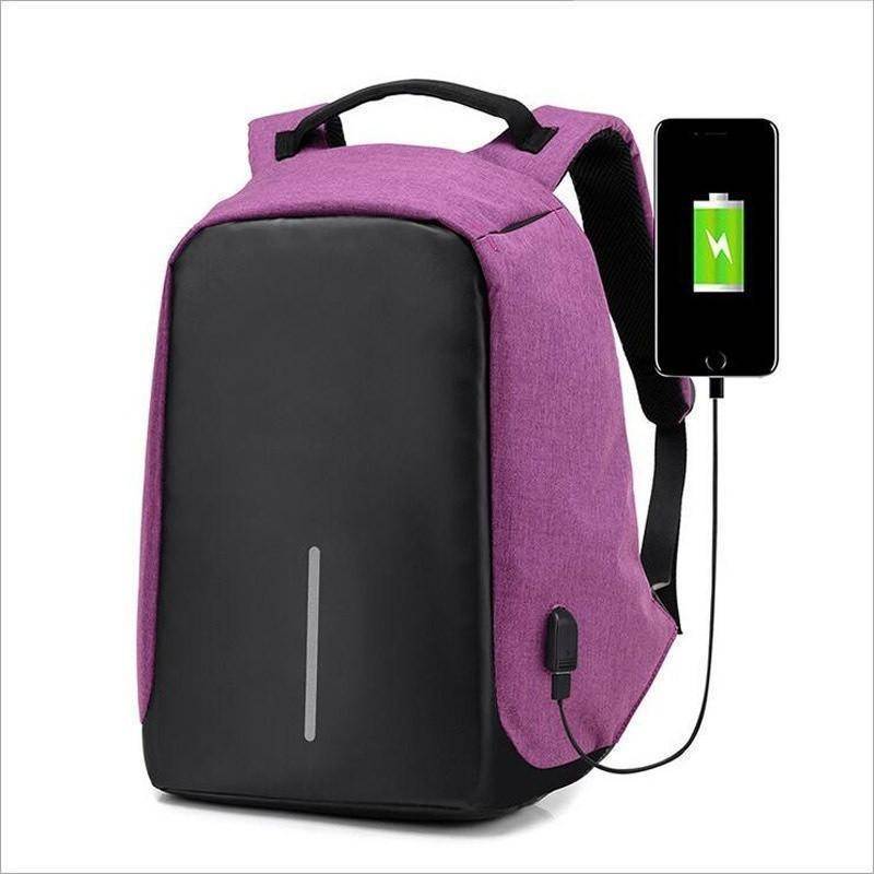 Evolux | Stylish Anti-Theft Tech Laptop Backpack with USB Charging Port 6