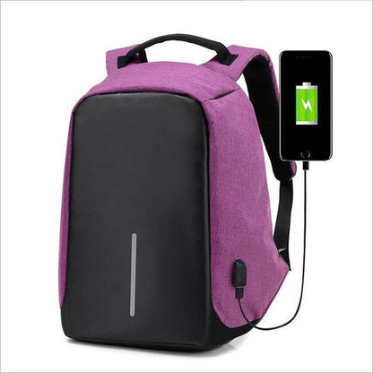 Evolux | Stylish Anti-Theft Tech Laptop Backpack with USB Charging Port 6
