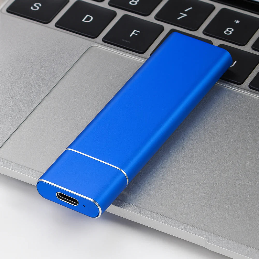 Compact USB Aluminum External Hard Drive Storage