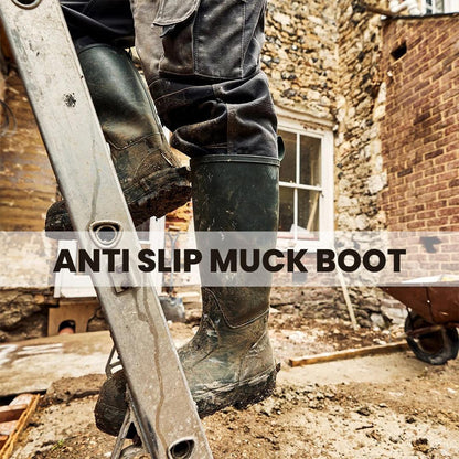 Extra Wide Calf Boot - Mens Womens High Calf Rain Muck Boot Shoes 6