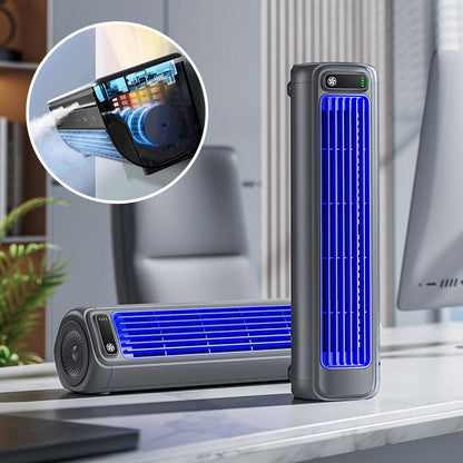 Compact Rechargeable Air Conditioner With Quick Cooling - Lusomart