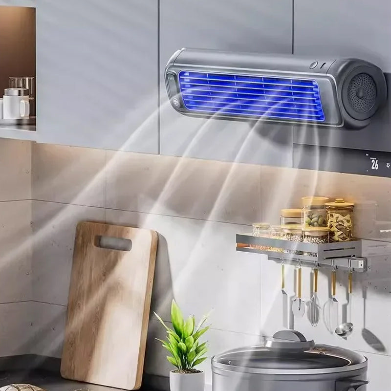 Compact Rechargeable Air Conditioner With Quick Cooling