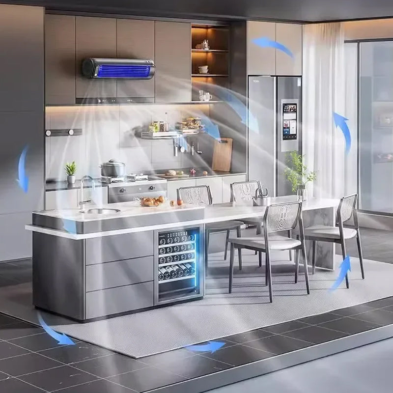 Compact Rechargeable Air Conditioner With Quick Cooling