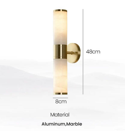 Wall Mount Brass Sconce