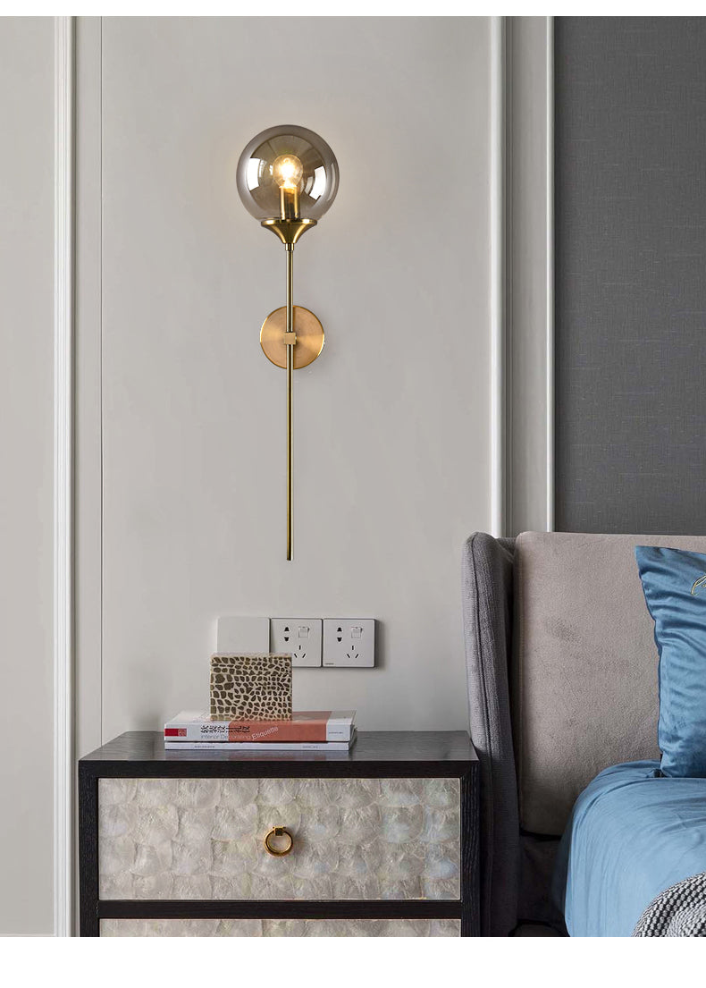 Clear Crystal Ball Decoration