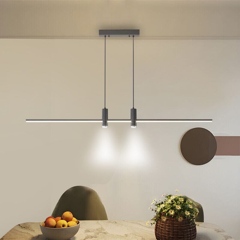 Dual Pendant Ceiling Light Fixture