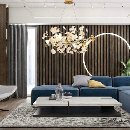 Elegant Floral Pendant Light With Soft Glass Shade