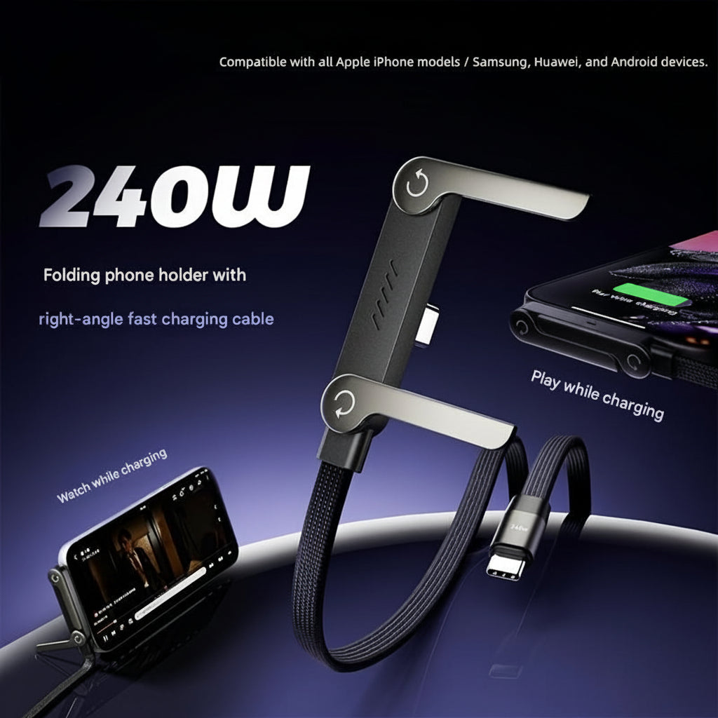 Compact Phone Fast Charger 240W Desktop Charging Dock