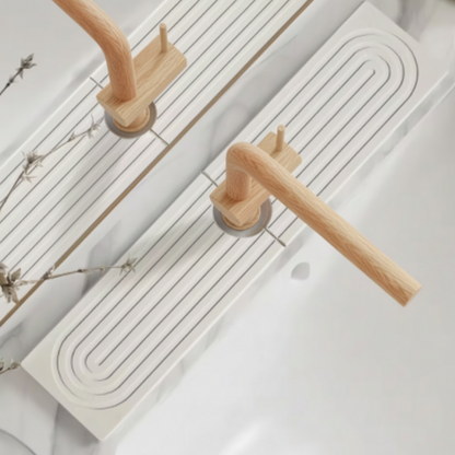 Absorbent Stone Kitchen Sink Tray Mat