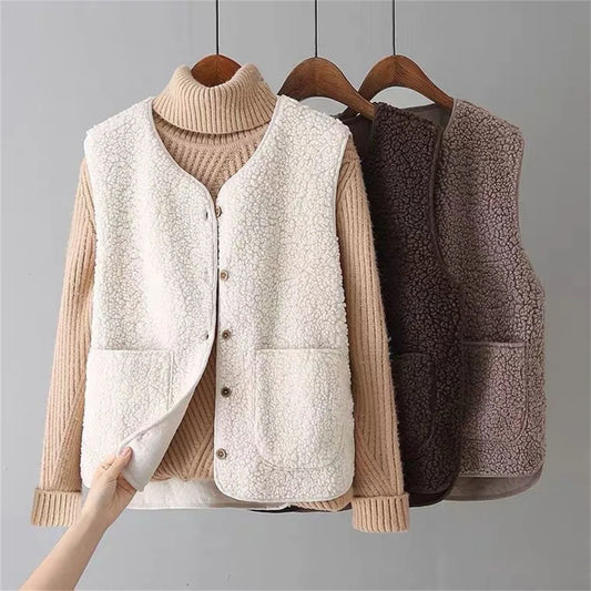 Cozy Women's Knit Cardigan, Warm And Classic Style - Lusomart