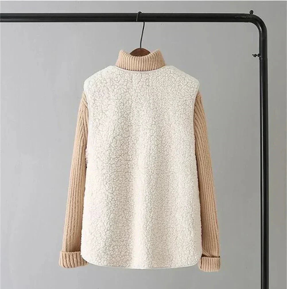 Cozy Women's Knit Cardigan, Warm And Classic Style
