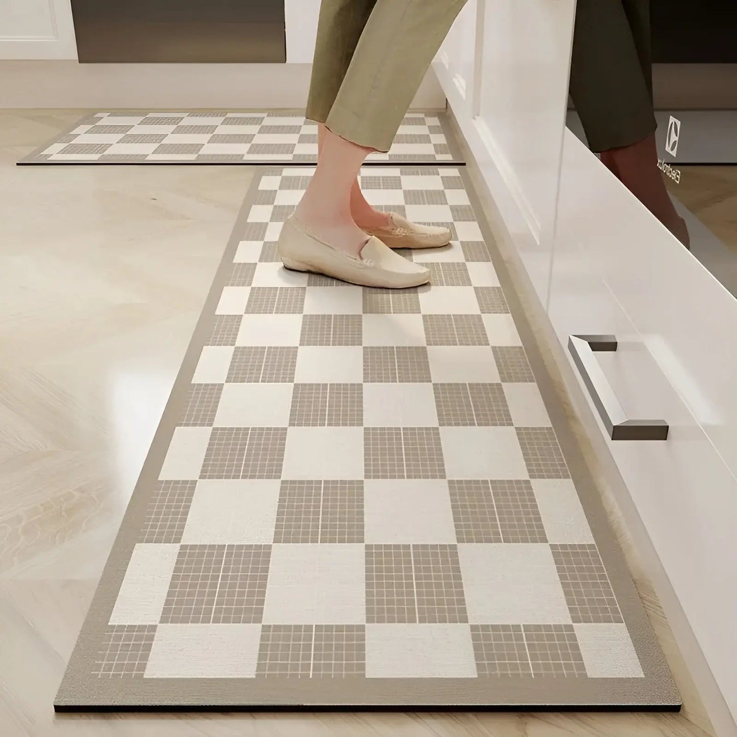 Waterproof Anti-Slip Kitchen Rug, Soft and Absorbent Mat