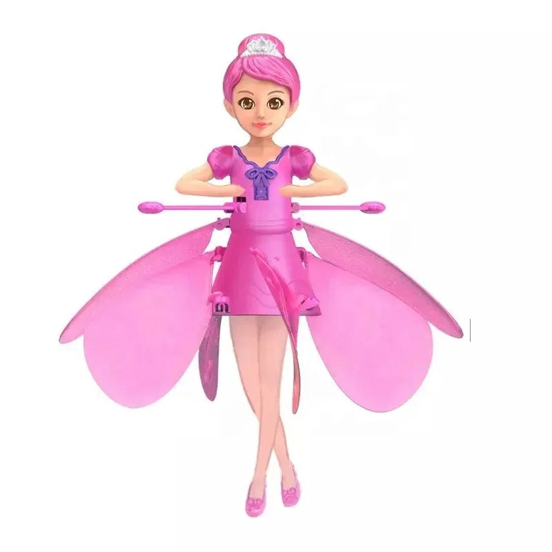 FLYING DOLL WITH LIGHT - DANCE SIMULATION & GESTURE CONTROL - MAGICAL FLYING TOY FOR KIDS 10