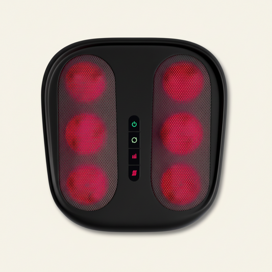 Heated Electric Foot Massager for Pain Relief - Lusomart