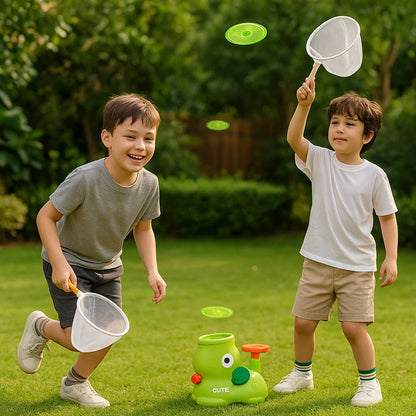 Fun Outdoor Flying Disc Catching Game Set