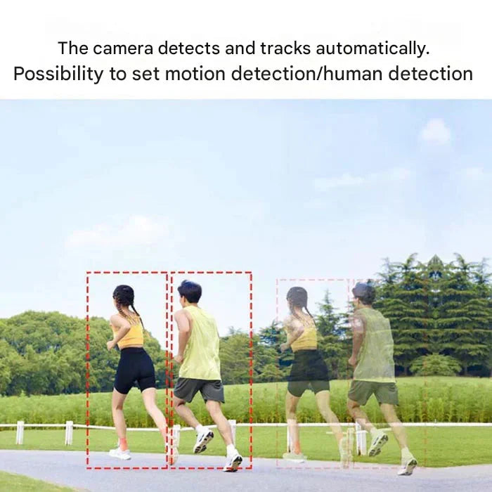 Outdoor 4K Wireless IP Security Camera with Night Vision Zoom