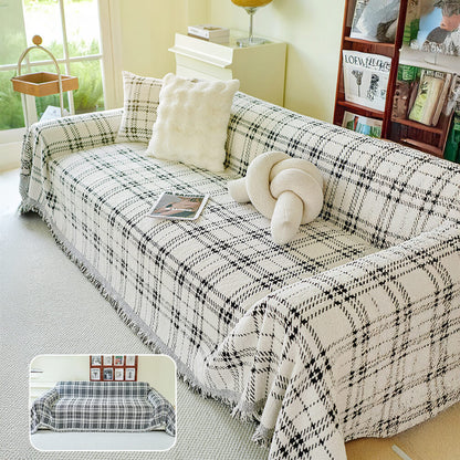 Soft Fleece Reversible Pet Proof Sofa Cover Throw