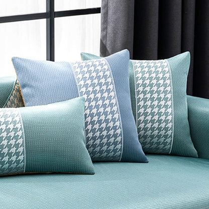 Fresh Gray Patterned Sofa Slipcover