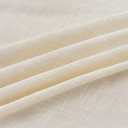 Simple Natural Fiber Fringed Sofa Slipcover Large Size