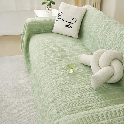 Breathable Natural Fabric Sofa Slipcover with Cooling Effect
