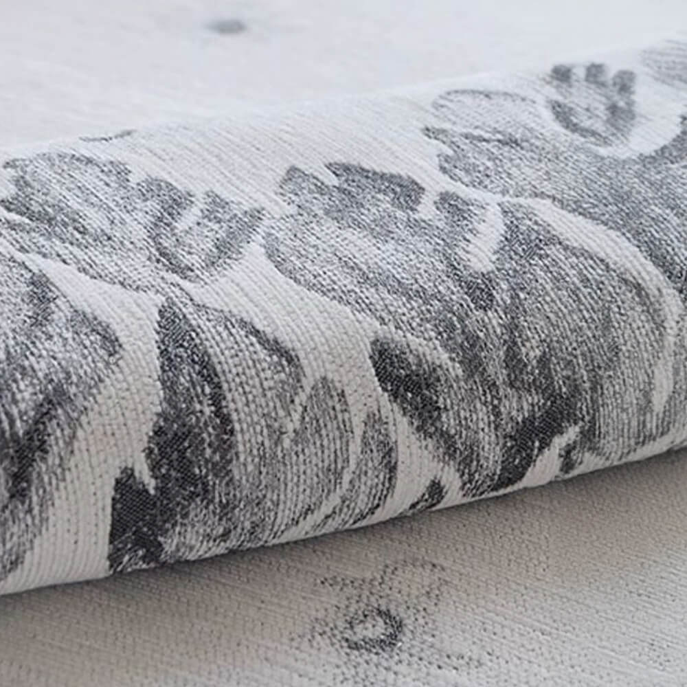 Soft Floral Pattern Sofa Slipcover