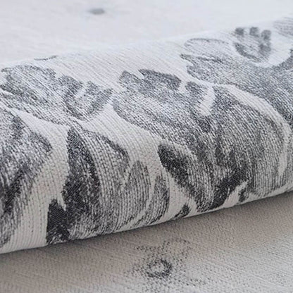 Soft Floral Pattern Sofa Slipcover