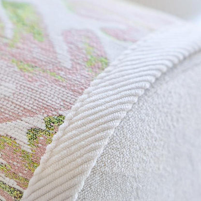 Soft Floral Pattern Sofa Slipcover