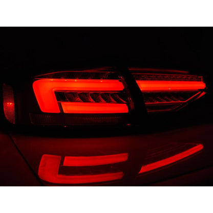 Bright Red Rear LED Lights for Audi A4 B8