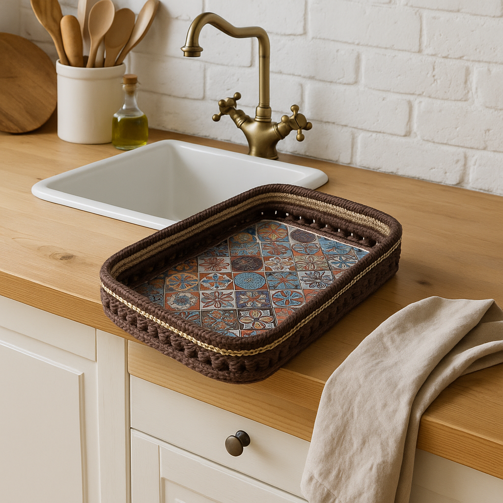 Rustic Natural Woven Storage Basket