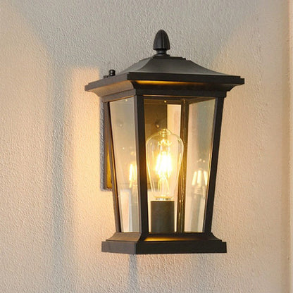 Traditional Dark Exterior Wall Lanterns - Lusomart