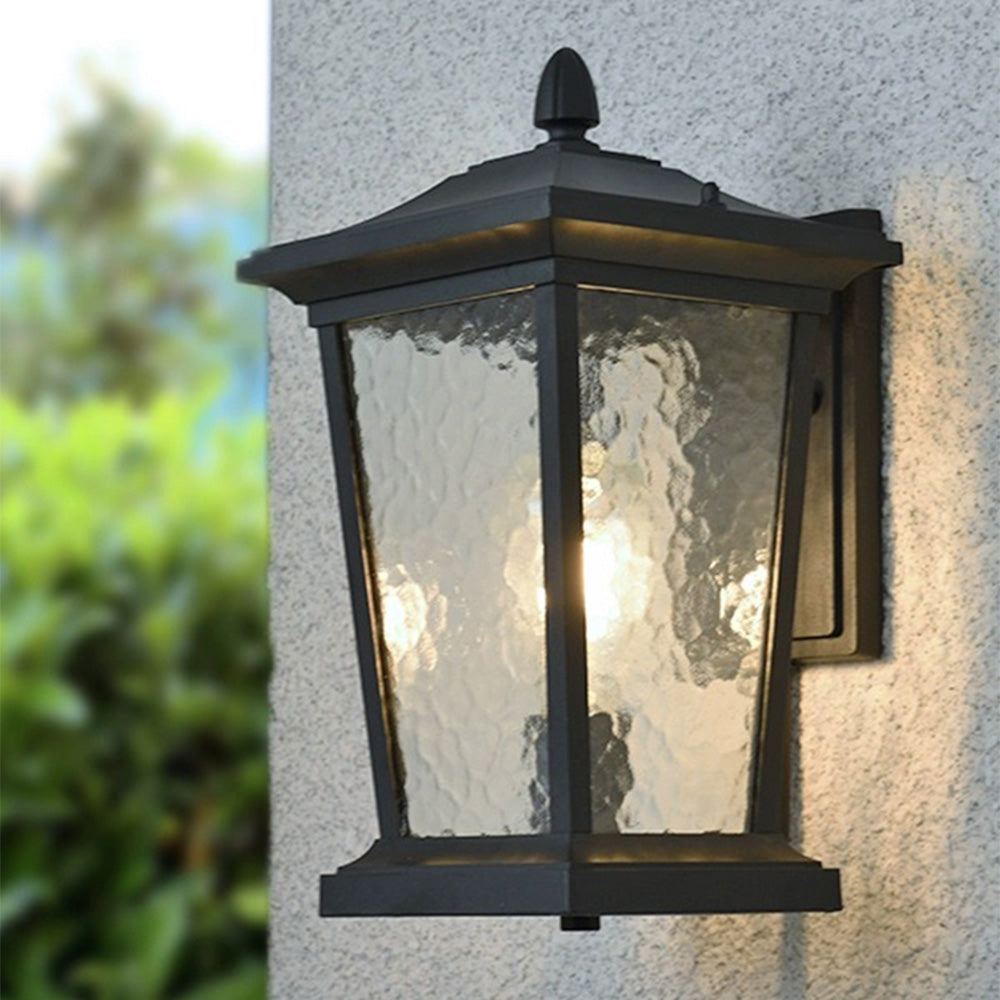 Traditional Dark Exterior Wall Lanterns