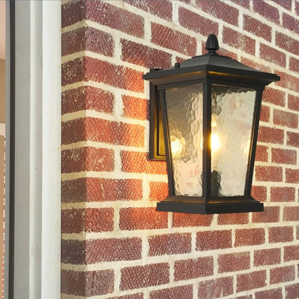 Traditional Dark Exterior Wall Lanterns