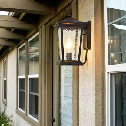 Traditional Dark Exterior Wall Lanterns