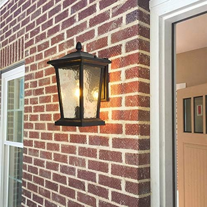 Traditional Dark Exterior Wall Lanterns