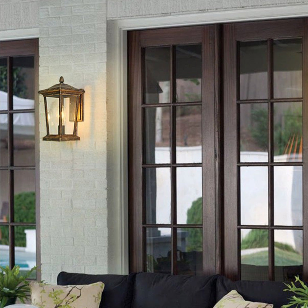 Traditional Dark Exterior Wall Lanterns